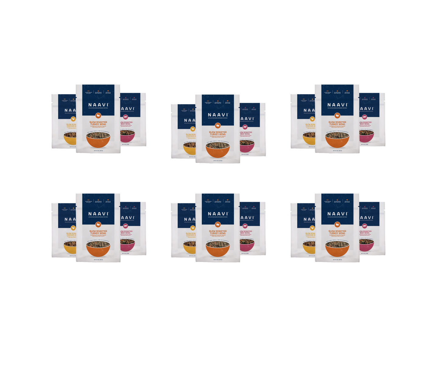 Naavi Variety Sample Case (6oz Bags)