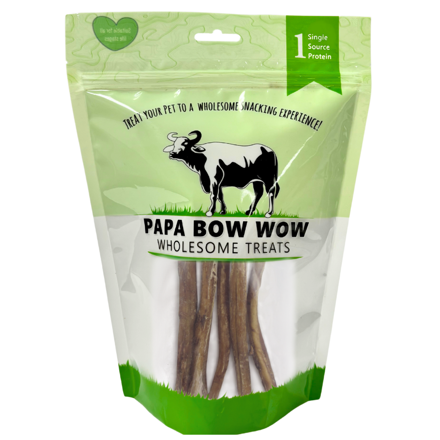 Papa Bow Wow (Canine Caviar) Bully Stix 6"