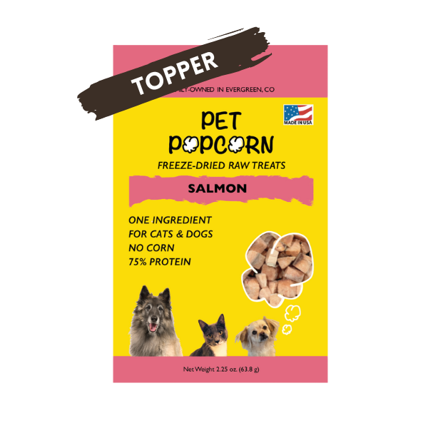 Pet Popcorn Salmon Treats
