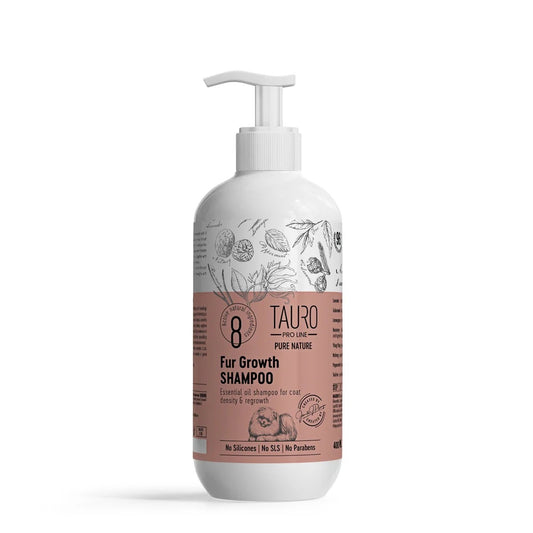 Tauro Pro Line Pure Nature Fur Growth Dog & Cat Shampoo, 13.5 fl oz (Step 2)