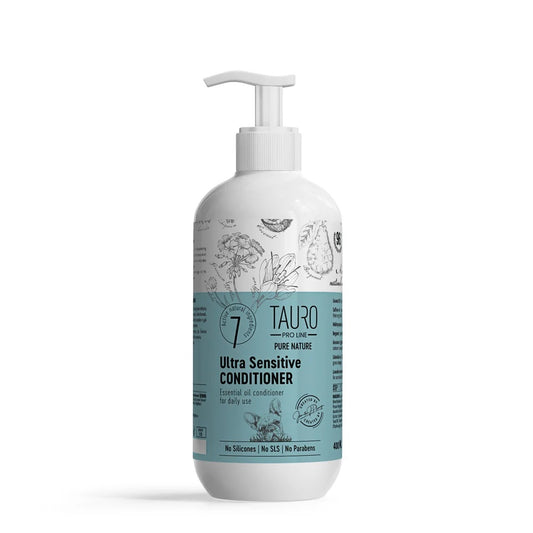 Tauro Pro Line Pure Nature Ultra Sensitive Dog & Cat Conditioner, 13.5 fl oz (Step 3)