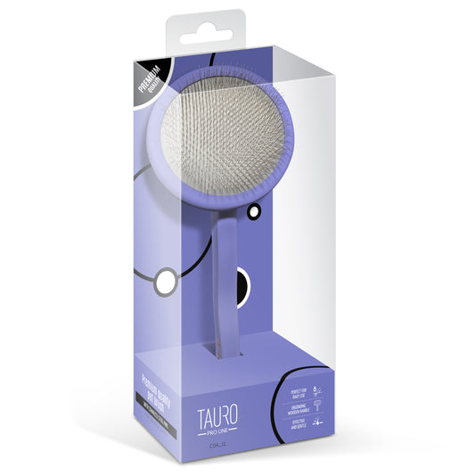Tauro Pro Line Slicker Brush, round, 3.5" x 7.5"