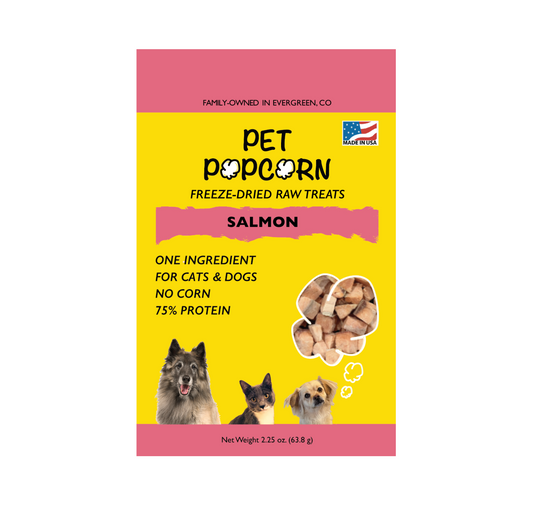 Pet Popcorn Salmon Treats