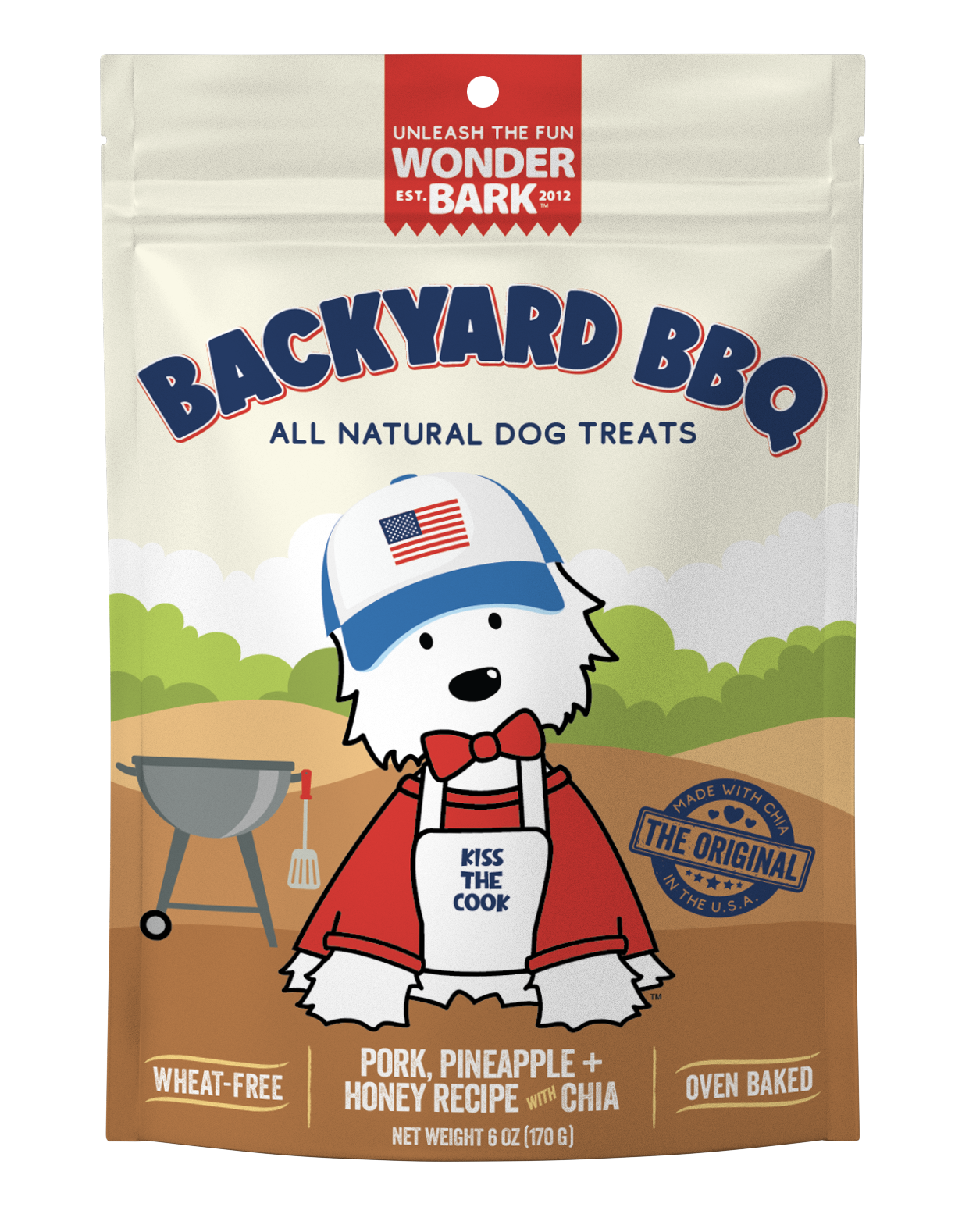 Wonder Bark Everydays - Backyard BBQ All Natural Dog Treats