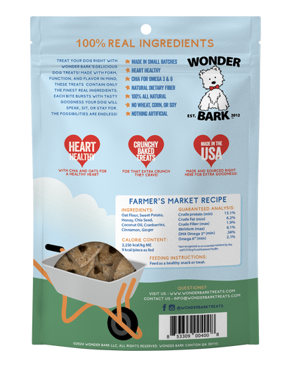 Wonder Bark Everydays - Farmers Market All Natural Dog Treats