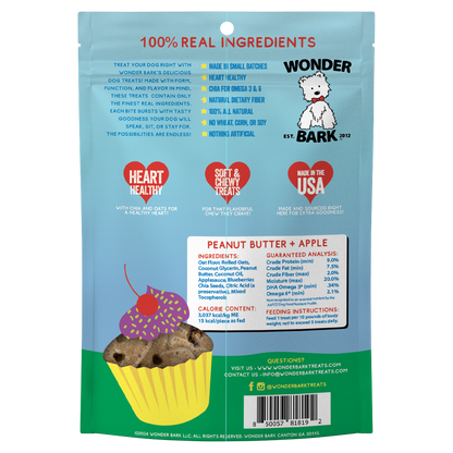 Wonder Bark Happy Birthday Soft & Chewy All Natural Dog Treats