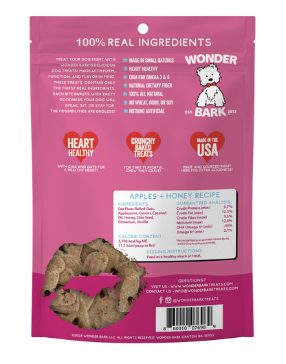 Wonder Bark Everydays - Mommy's Kisses All Natural Dog Treats