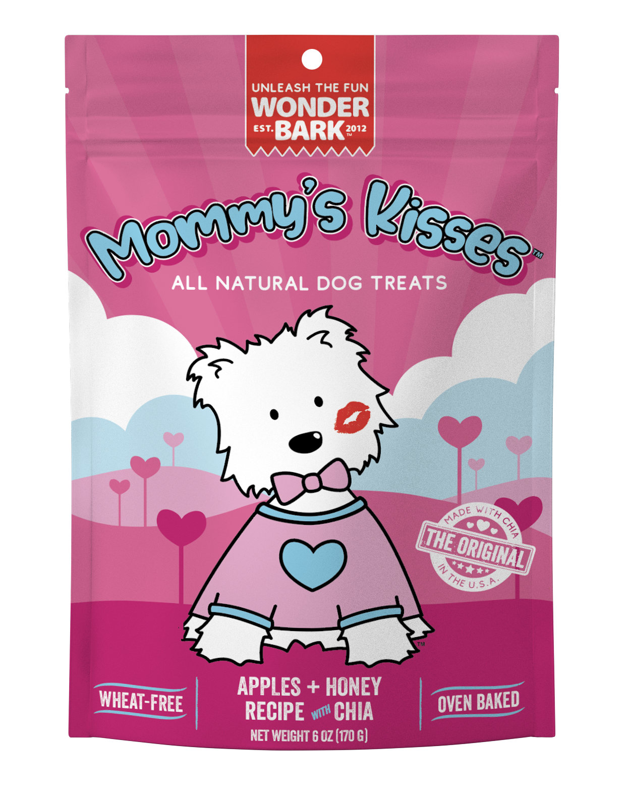 Wonder Bark Everydays - Mommy's Kisses All Natural Dog Treats