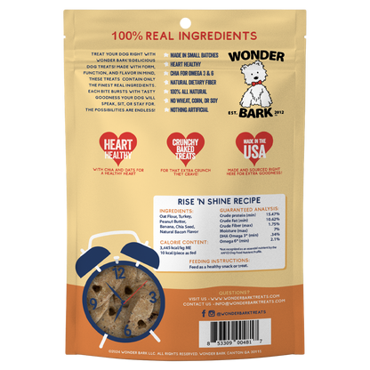 Wonder Bark Everydays - Rise 'N Shine All Natural Dog Treats