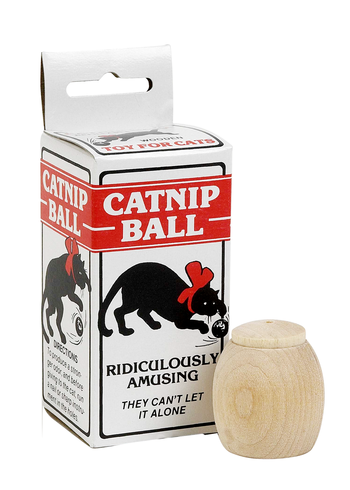 Dr. Daniels Original Wooden Ball with Catnip Display (12 units per display)