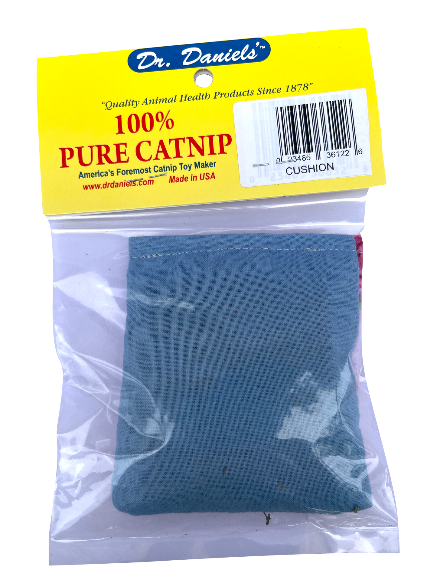 Dr. Daniels Catnip Cushion Toy